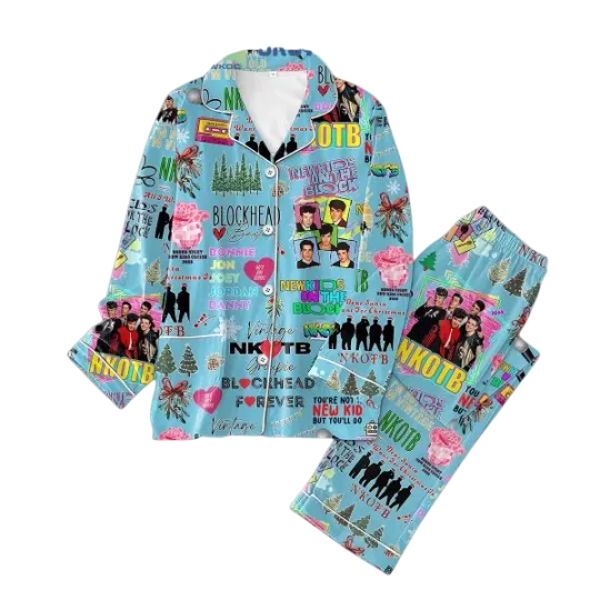 Discover NK on The Block Vintage Pajamas Set for Adults