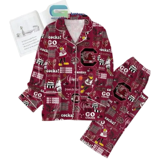 Discover South Carolina Gamecocks Pajamas Set for Adults