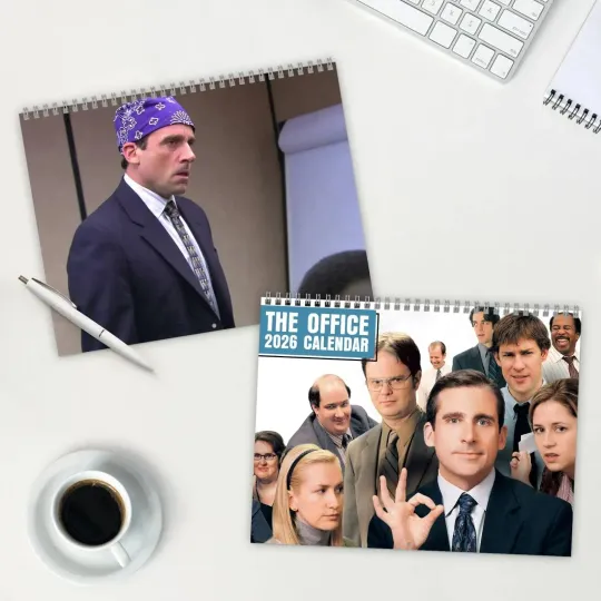 Discover 2026 the Office Wall Calendar, the Office US Michael Scott Planner Gifts