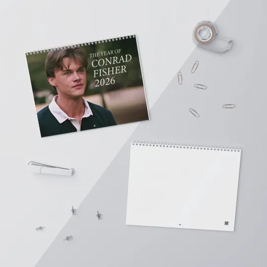 Conrad Fisher 2026 Wall Calendar, The Summer I Turned Pretty Merch, Gift for Her