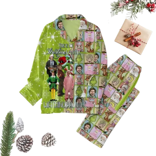 Discover This Is My Christmas Movies Watching Pajamas Set