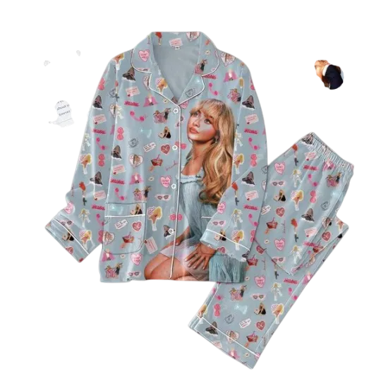 Discover Sabrina Carpenter I'm Taking Nonsense Pajamas Set