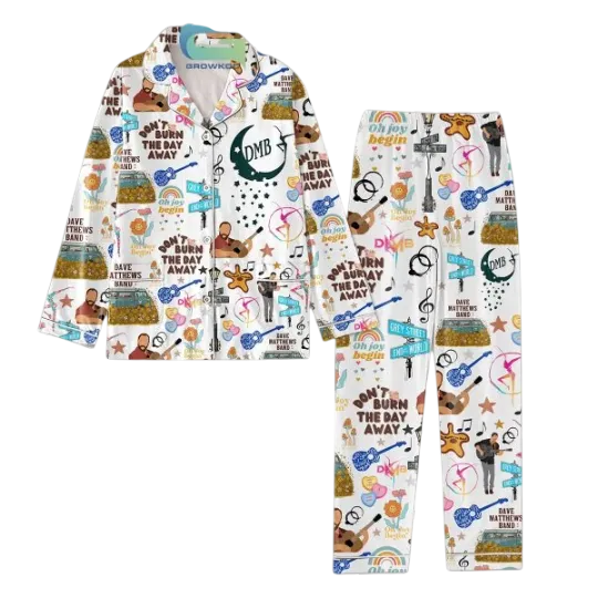 Discover Dave Matthew Band Oh Joy Begin Pajamas Set