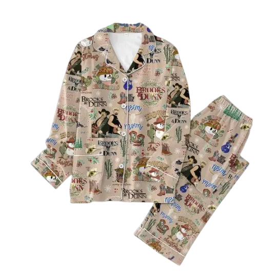 Discover Brooks0 & Dunn It Won’t Be Christmas Without You Pajamas Set