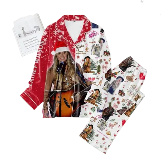 Discover Lainey Wilson Country Christmas Pajamas Set for Adults