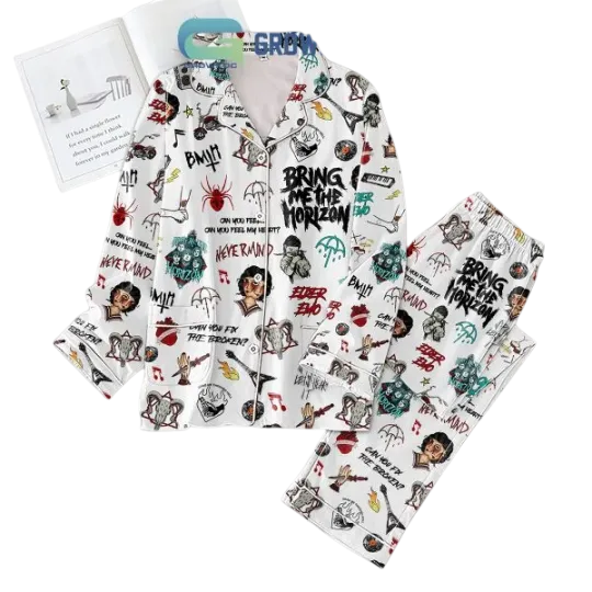 Discover Bring Me The Horizon Can You Fix The Broken Pajamas Set
