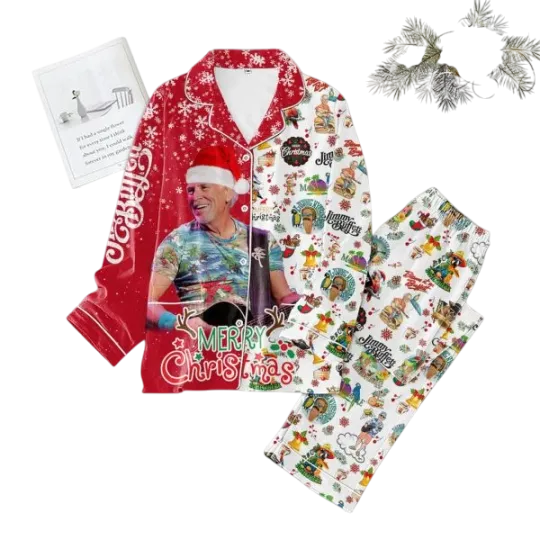Jimmy Buffett Merry Christmas And Happy New Year Pajamas Set