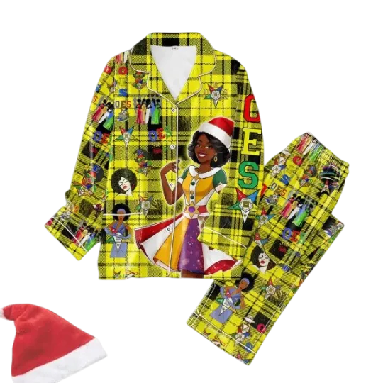 Discover Order Of The Eastern Star OES Christmas Pajamas Set