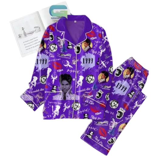 Discover Prince 1999 Pur Rain Pajamas Set