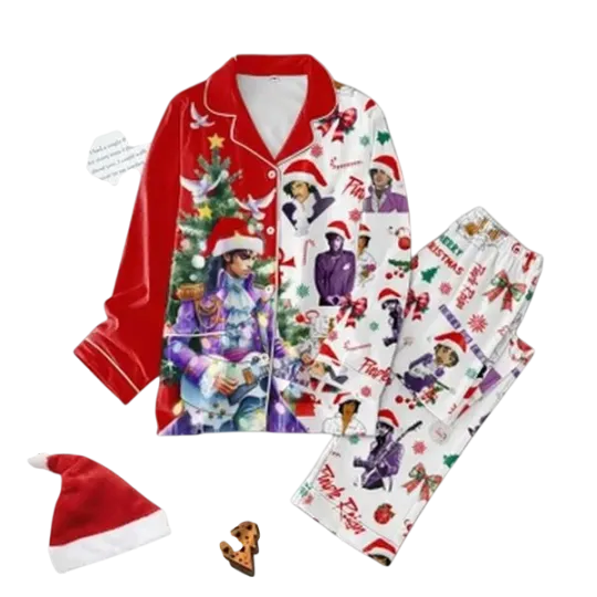 Discover Prince Santa Favorite Prince Christmas Pajamas Set