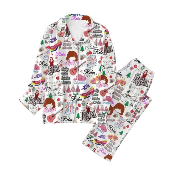 Discover Team Reba Dolly Reba Trisha Shania Pajamas Set