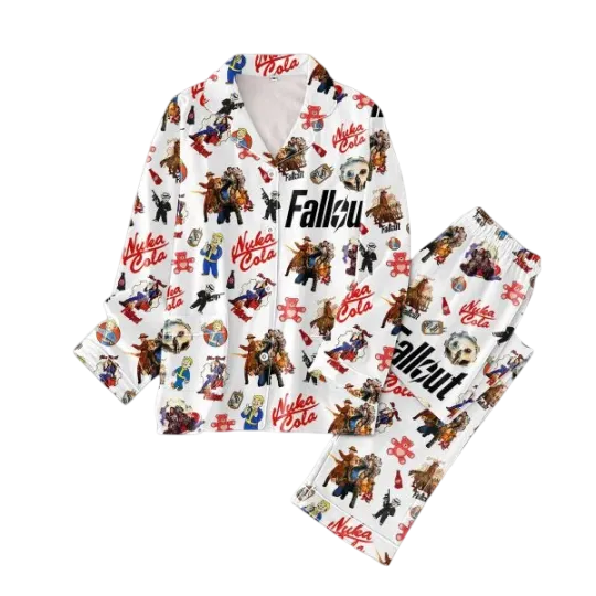 Falllout Nuka Cola Fan Pajamas Set