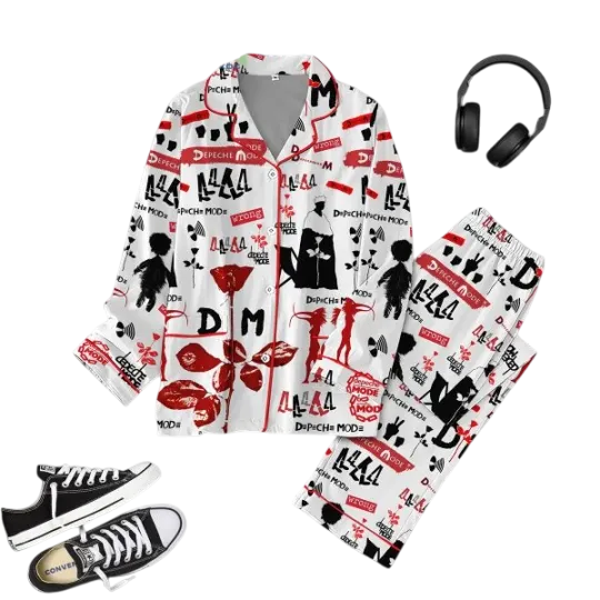 Discover Depeche Mode Musical Band Playing The Angel Pajamas Set