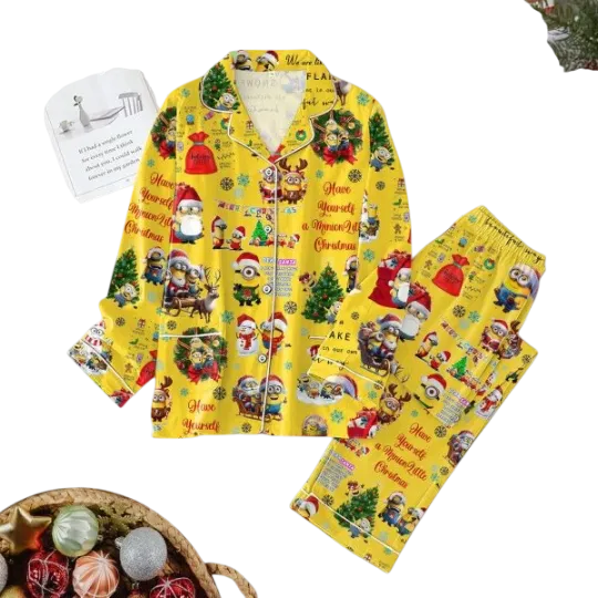 Discover Minions Have Yourself A Minions Little Christmas Pajamas Set