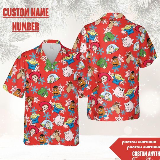 Discover Disney Toy Story Merry Christmas Hawaiian, You' ve Got a Friend in Me Christmas Hawaiian, Disney Christmas Shirt, Disney Christmas Shirt