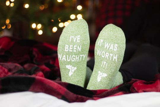 Discover Christmas Socks, Funny socks, Sassy Socks, Gifts for her,