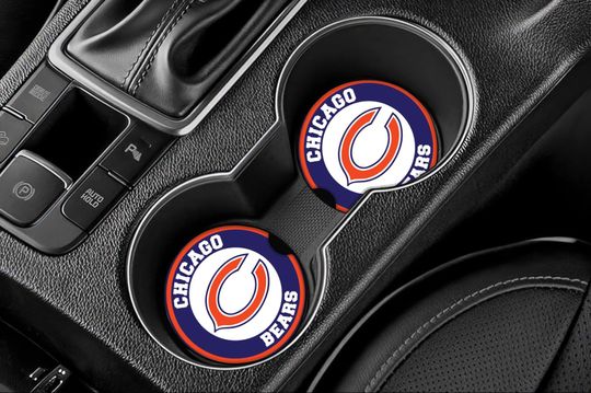 Bears Inspired Car Coasters- Set of 2