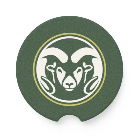 Discover Colorado State Rams Car Coaster – NCAA College Football Cup Holder Insert