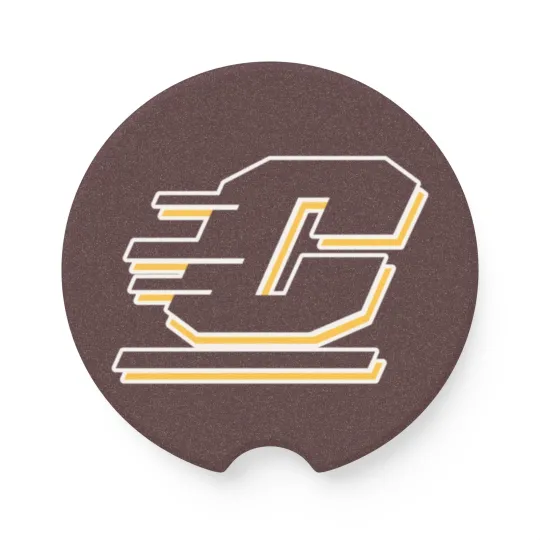 Central Michigan Chippewas Car Coaster – NCAA College Football Cup Holder Insert