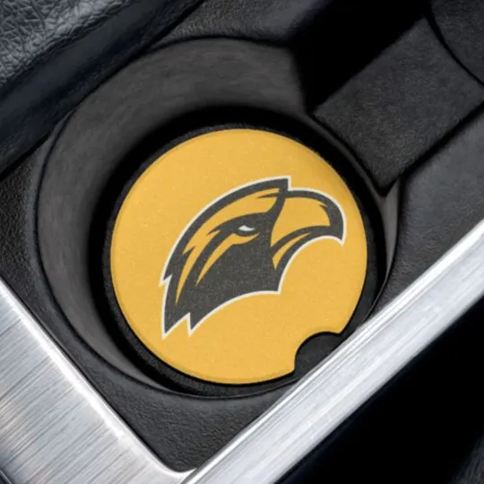 Discover Southern Miss Golden Eagles Soapstone Car Coaster – NCAA Cup Holder Insert