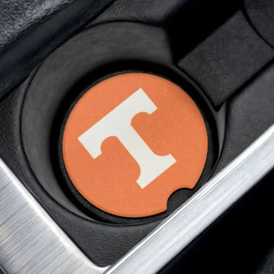 Tennessee Volunteers Car Coaster – NCAA College Football Cup Holder Insert