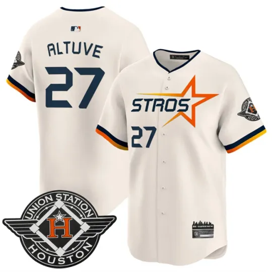 Men's Jose Altuve 2025 City Connect Jersey #427 Four colors