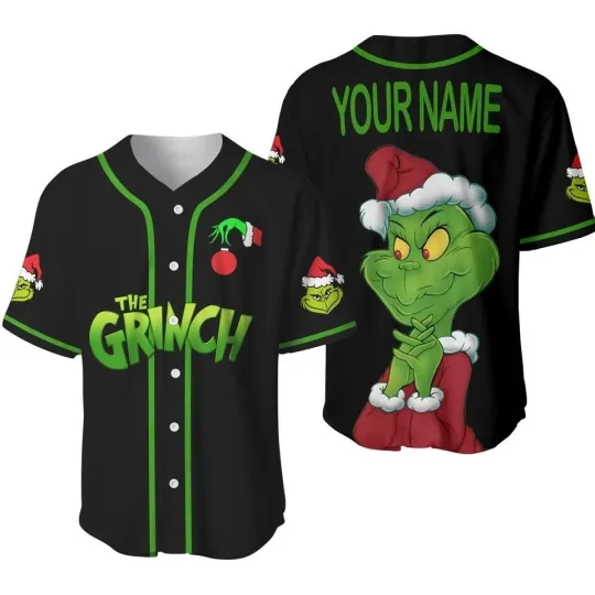 Discover The Gri.nch baseball Jersey Shirt