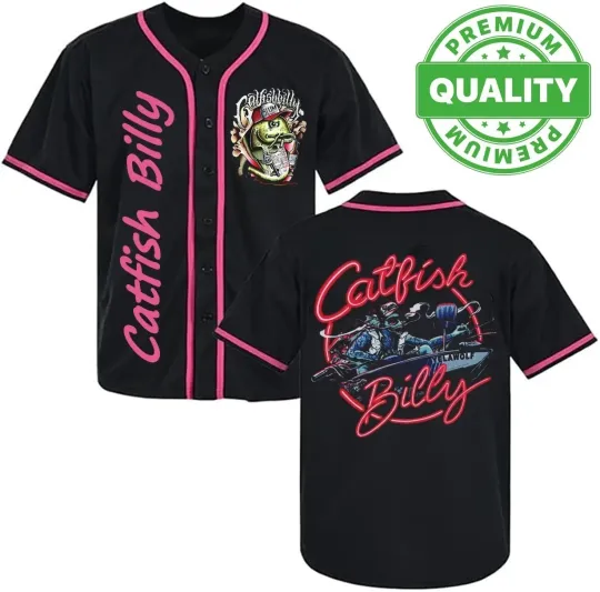 Discover Yelawolf Catfish Billy Baseball Jersey Full Size S-5XL