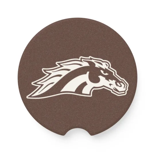 Discover Western Michigan Broncos Car Coaster – NCAA College Football Cup Holder Insert