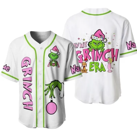 Discover Personalized The Gri-nch Baseball Jersey, Gri-nch Stole Christmas