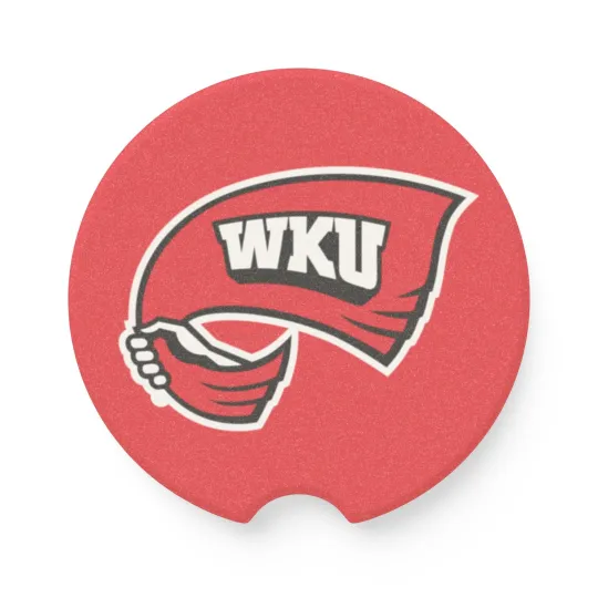 Discover Western Kentucky Hilltoppers Car Coaster NCAA College Football Cup Holder Insert
