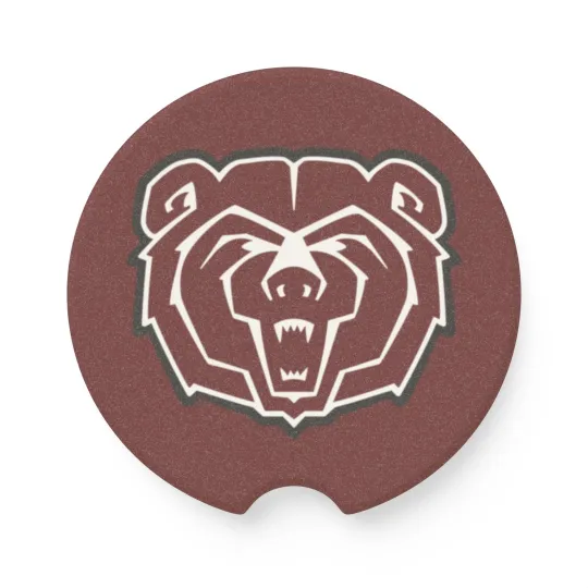 Discover Missouri State Bears Car Coaster – NCAA College Football Cup Holder Insert