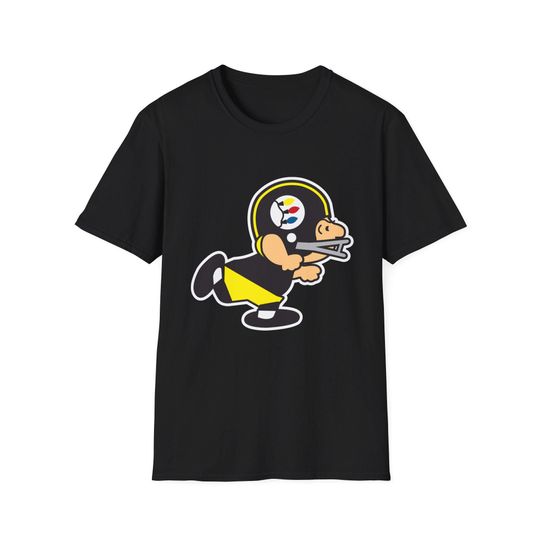 Charlie Brown Football Player, Steeler, Pittsburgh Football, Holiday Christmas t-shirt gift
