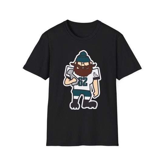 Jason Kelce as yukon cornelius, philadelphia football, Holiday Mash-up T-shirt, Eagles