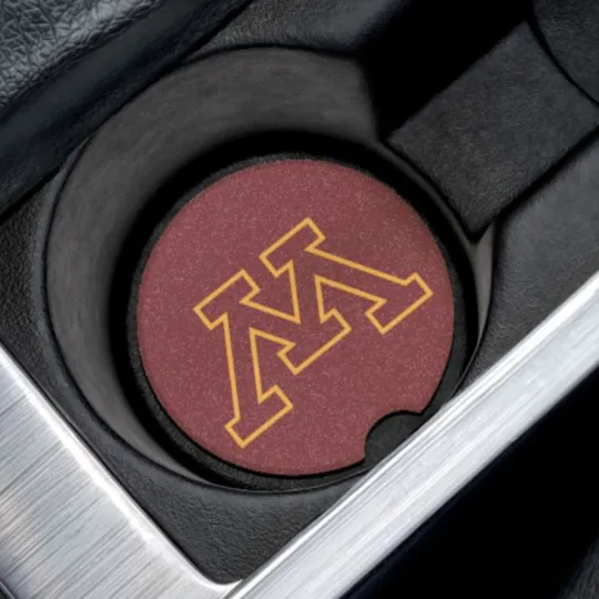 Discover Minnesota Golden Gophers Car Coaster – NCAA College Football Cup Holder Insert