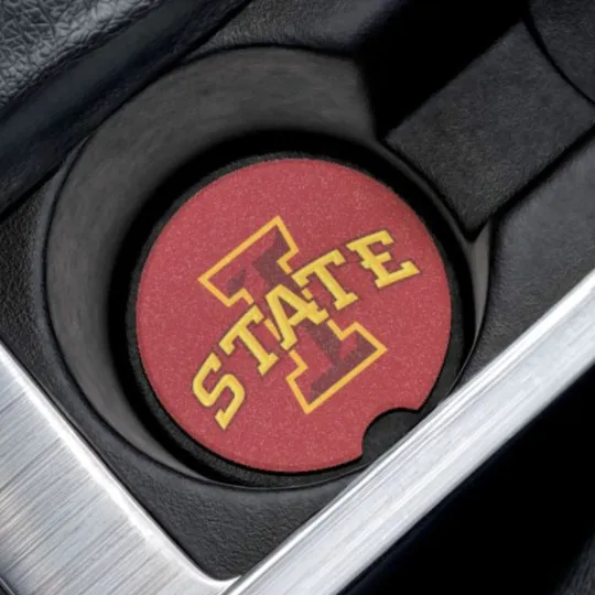 Iowa State Cyclones Car Coaster – NCAA College Football Cup Holder Insert