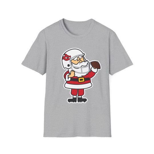 Discover Santa, Cardinals Holiday Christmas Mash-up Graphic Tee, Arizonna Football