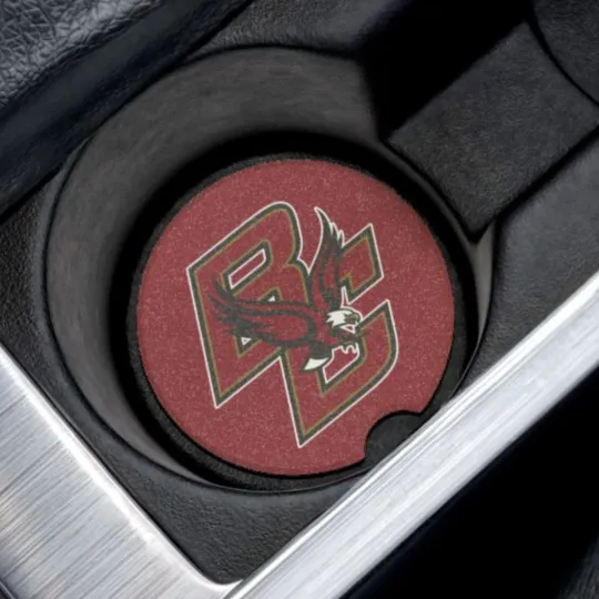 Discover Boston College Eagles Car Coaster – NCAA College Football Cup Holder Insert