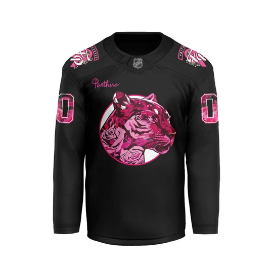 Discover Florida Panthers Personalized 2025/26 Pink In The Rink Hockey Jersey