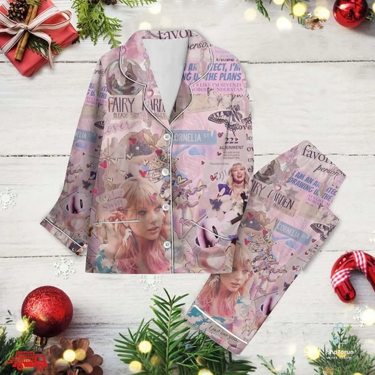 Swift Pajamas Set – Eras Tour Christmas Gift