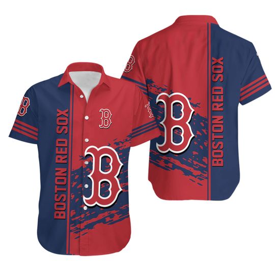 Boston Red Sox Hawaiian Shirt Quarter Style