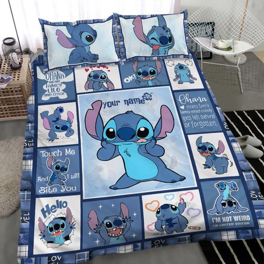 Stitch Bed Set, Stitch Ohana Bedding Sets