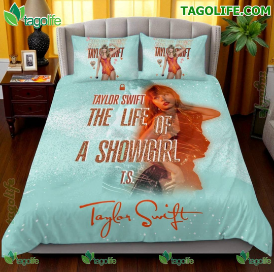 Discover Swift The Life Of A Showgirl Bedding Set