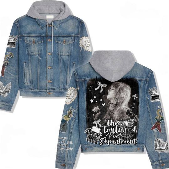 Discover Swift The Tortured Poets Department Jean Jacket