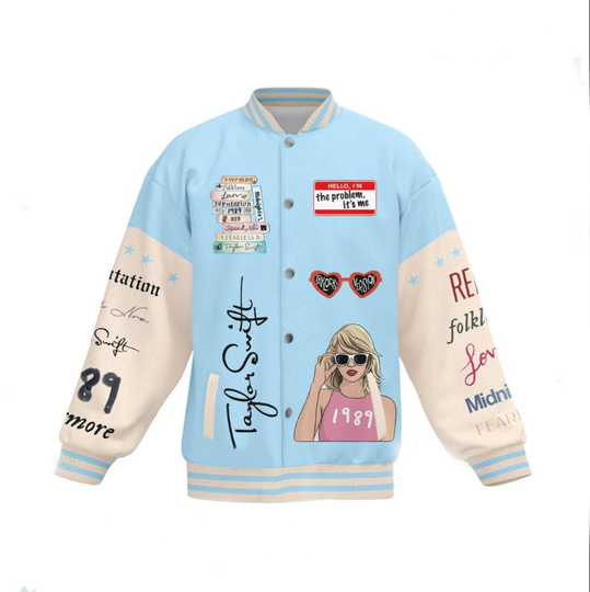 Discover Swift Say You’ll See Me Again Even If It’s Just In Your Wildest Dreams Baseball Jacket