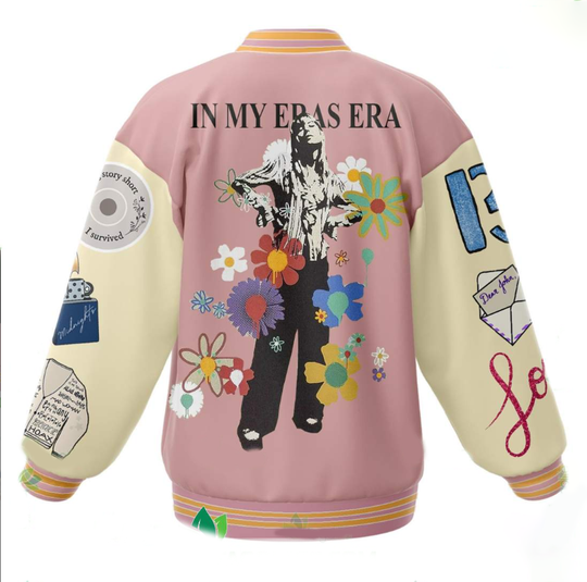 Swift In My Eras Era Baseball Jacket