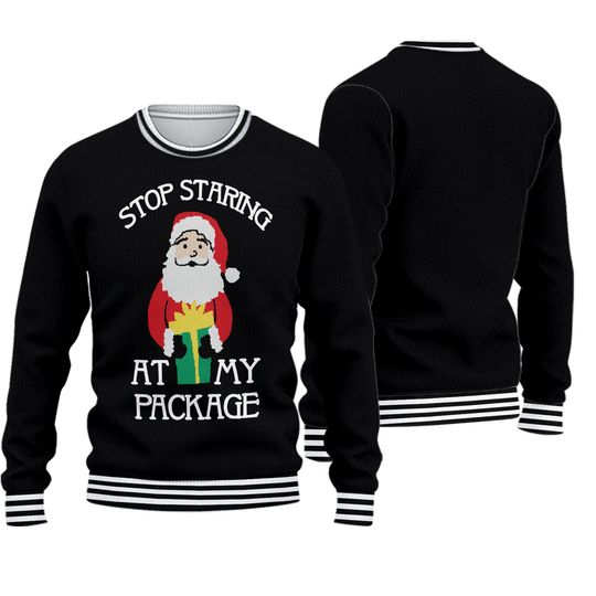 Tipsy Elves STOP STARING UGLY CHRISTMASSWEATER
