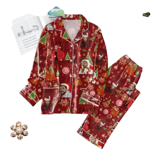 Discover Drake Santa Do You Love Me Christmas Pajamas Set