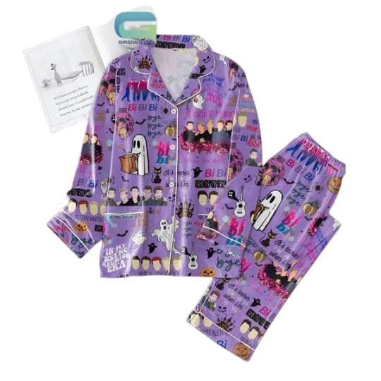 NSYNC Reunion Tour Tearin Up My Heart Pajama Set