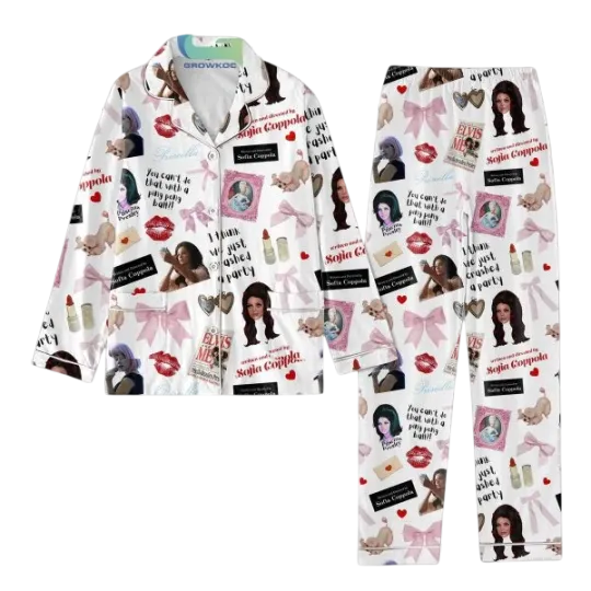 Discover Sofia Coppola Crashing A Party Pajamas Set